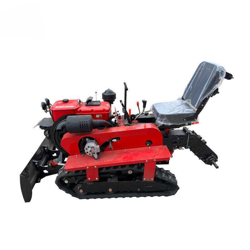 35HP Crawler Cultivator pabrik Tiongkok penjual Bulldozer traktor Orchard traktor tanah pertanian dengan kualitas bagus
