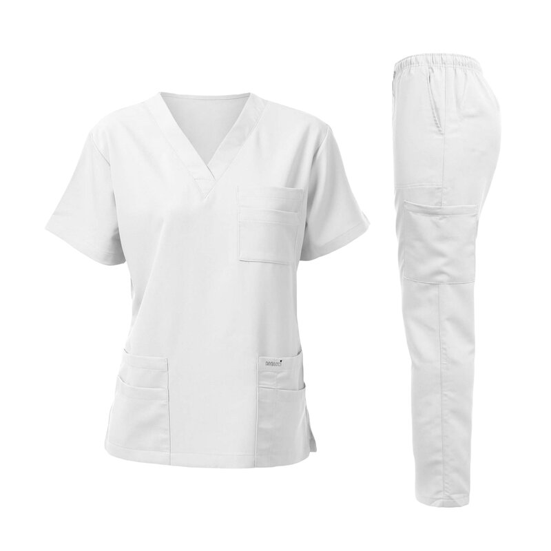 Medyczna odzież robocza do pracy spodnie chirurgiczne kombinezony damskie mundury odzież medyczna dla szorujących biegaczy
