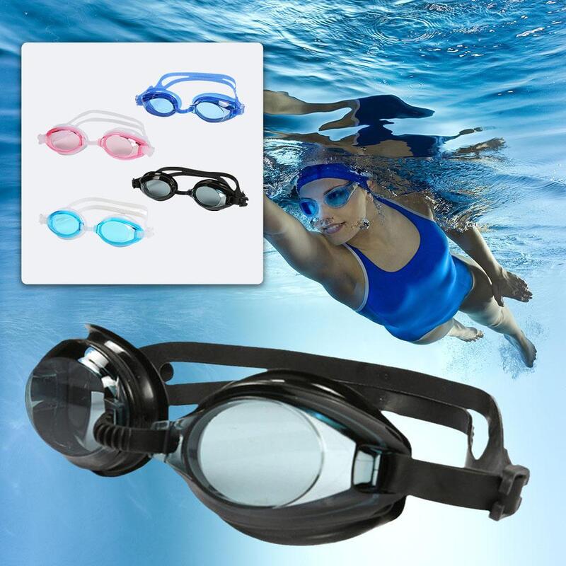 نظارات سباحة احترافية ، نظارات سيليكون قابلة للتعديل ، ناعمة ومريحة ، حماية من للأشعة فوق البنفسجية ، مقاومة للماء
