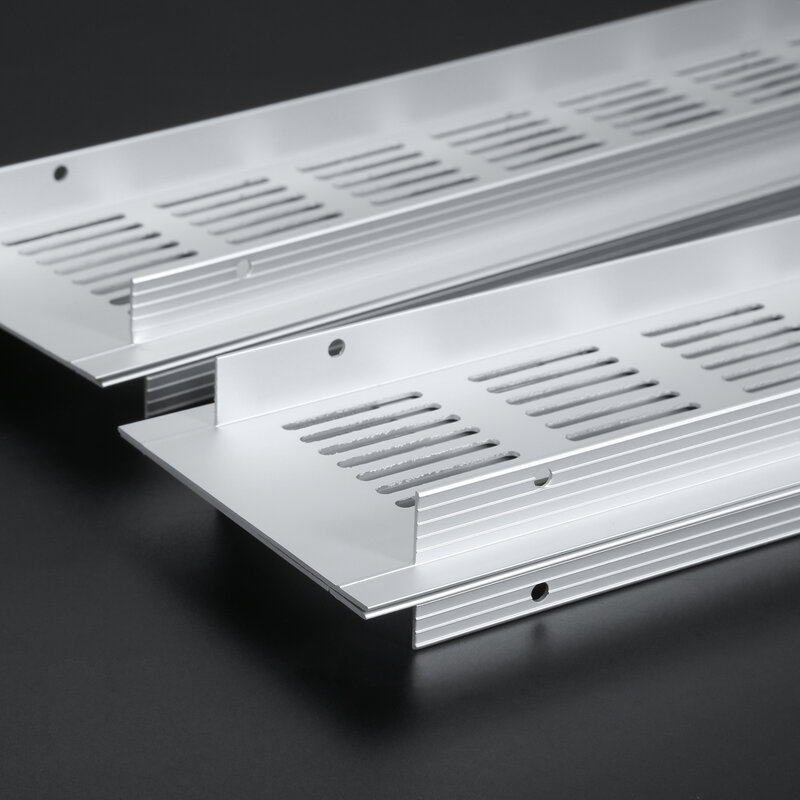 Rejillas de ventilación de aleación de aluminio, lámina perforada, armarios, espacio cerrado, disipación de calor, placa de red transpirable