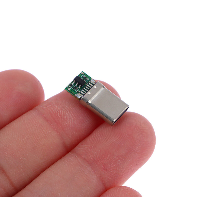 2 sztuki PD szybkie ładowanie typu-C USB 65W 5A złącze męskie z 5-pinowym PCB i typ męskiego 5-pinowego USB DIY zestaw do ładowania danych