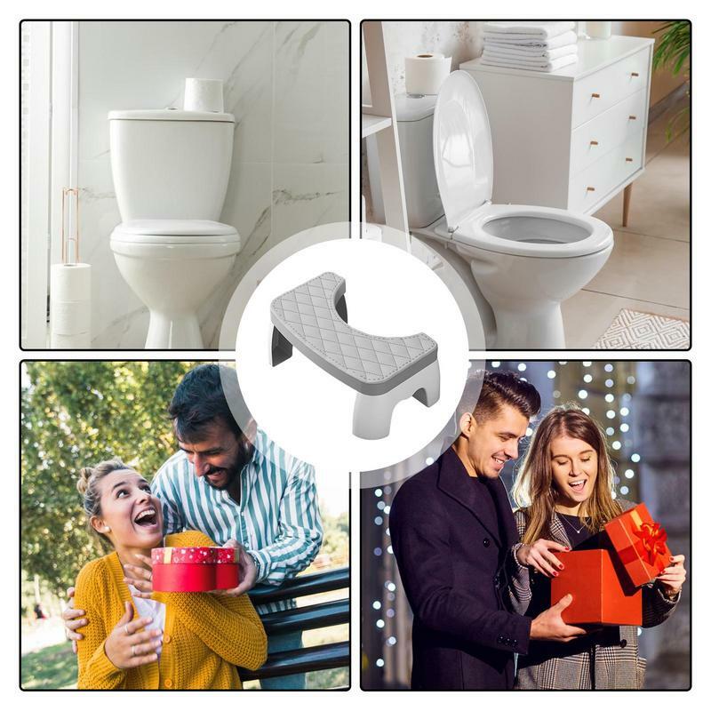 Tabouret de squat de toilette antidérapant pour enfants, tabouret de caca, entraînement à la pot, repose-pieds multifonctionnel, accessoires HOChair