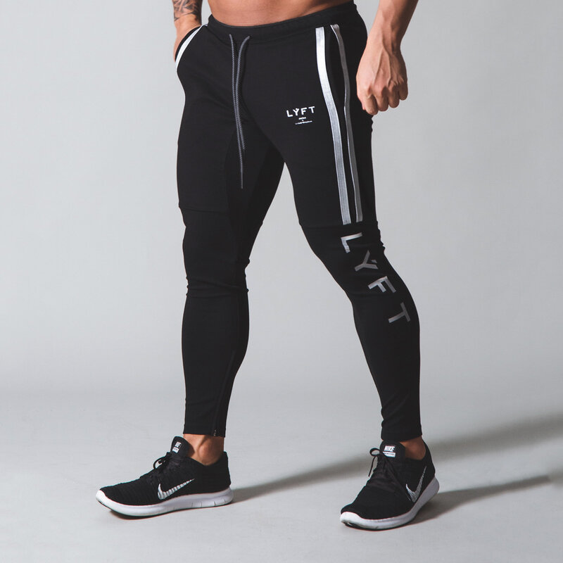 Новинка 2024, мужские тренировочные штаны для фитнеса и бега на открытом воздухе, новые трендовые Мужские дышащие брюки, мужские брюки для фитнеса и бодибилдинга