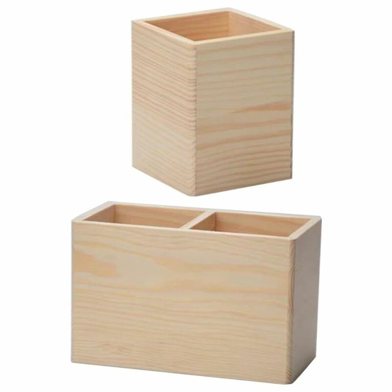 Caja de almacenamiento de escritorio con Control remoto para cosméticos y joyas, soporte para bolígrafos, organizador de papelería, 1/2 cuadrículas