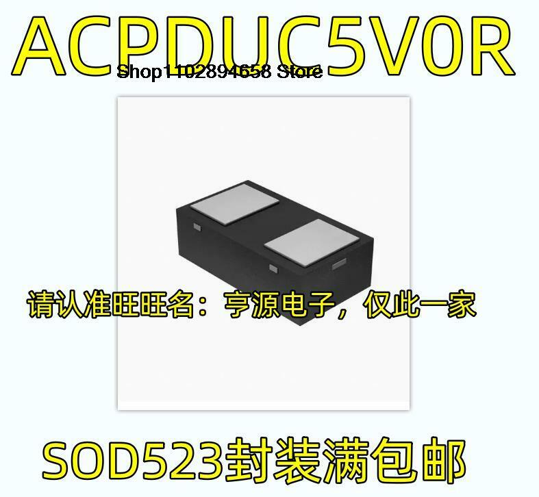 5 piezas ACPDUC5V0R (televisores), ACPDUC5V0R-HF, 0603C/SOD-523F