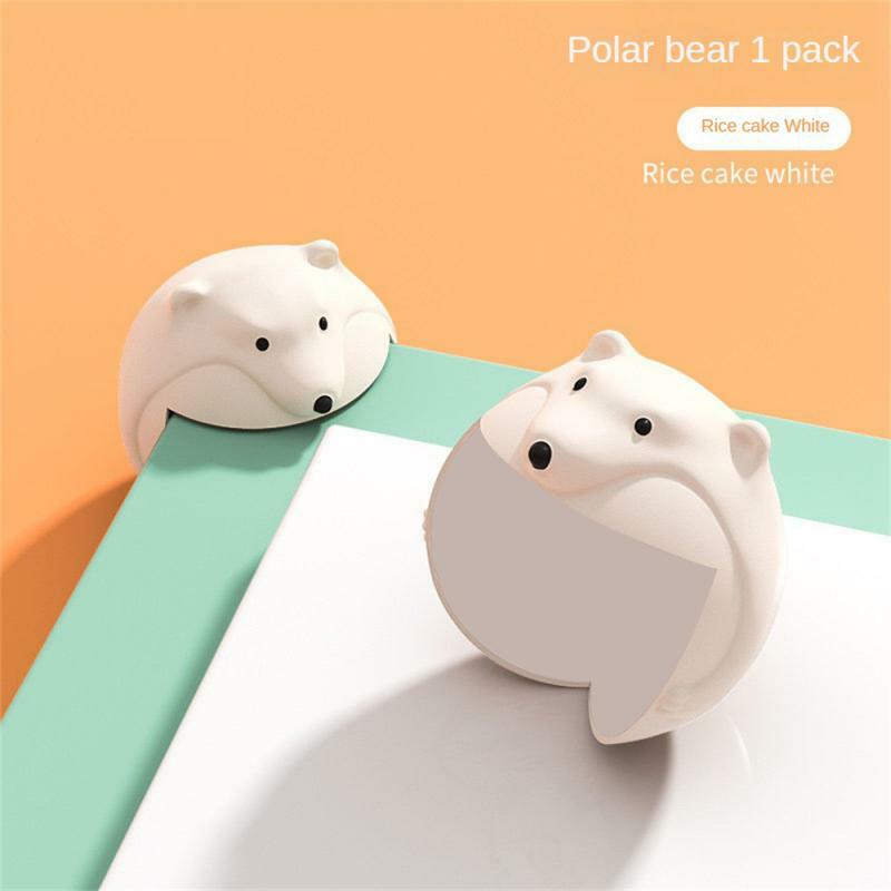 Fox And Polar Bear Styling Silicone Baby Anti-collision Horn Safety Soft Glue Cute Table Corner Protective Cover