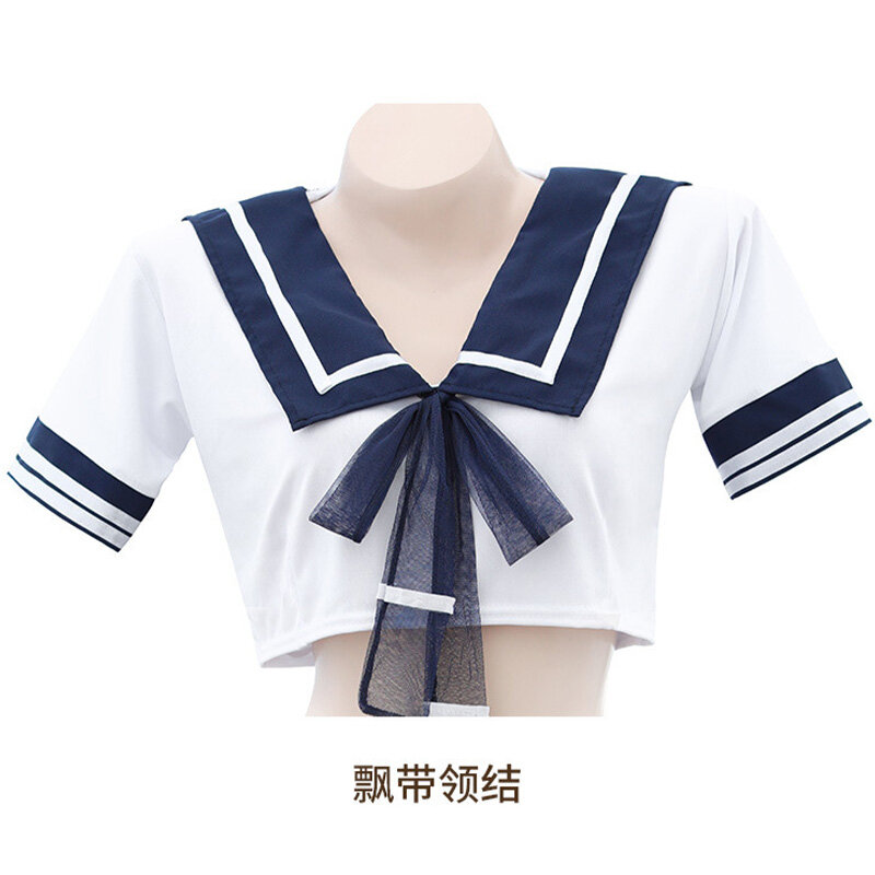 4XL Plus Size Porno Women Sexy School Girl Costumes Cosplay Babydoll Sexy Lingerie Suspender Student Uniform Japanese Role Play