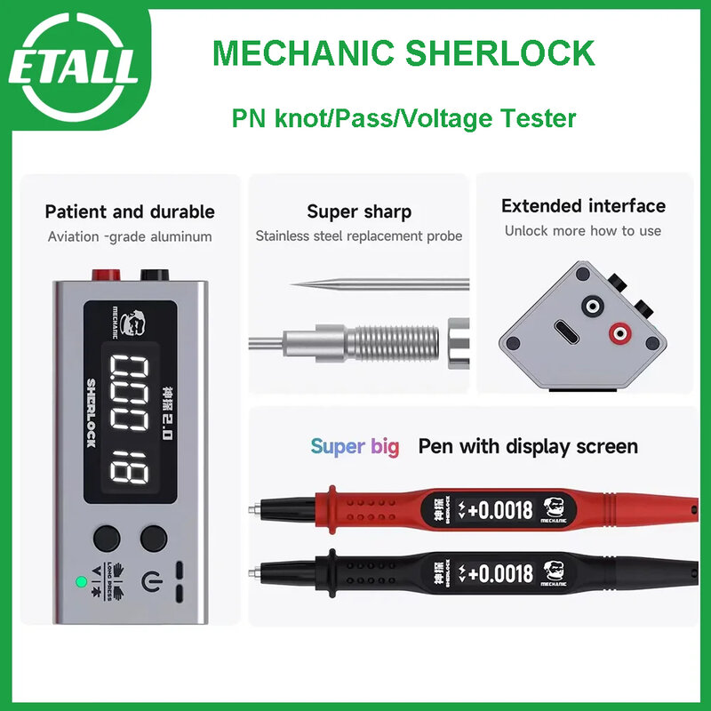 MECHANIC Multimeter V2.0 Voltage Internal Resistance Meter Mainboard Test Determine Fault Accurate Troubleshoot