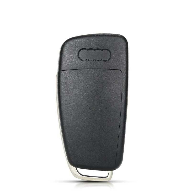 KEYYOU 3 Button Folding Remote Flip Car Key Case Shell Fob For Audi A2 A3 A4 A6 A6L A8 Q7 TT Key Fob Case Replacement