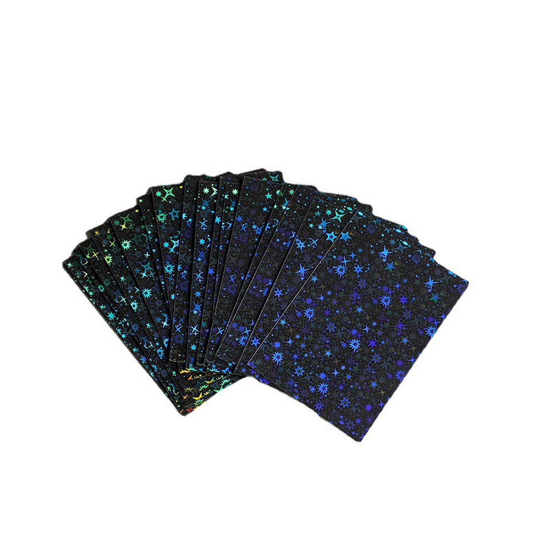 Sharkbang 50pcs/Lot Holo Card Sleeves 61x91mm 20C Star Series PP Kpop Holders For Postcards Films Game Cards Photocard Protector