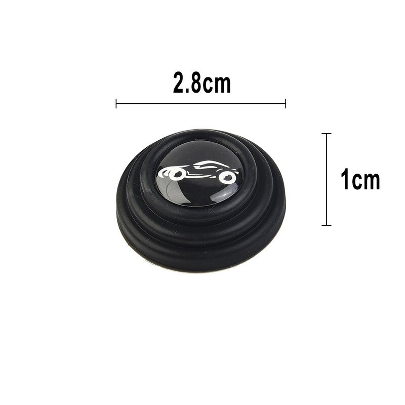Durevole New Car Shock Stickers guarnizione Pad esterno Silent 16pcs Black Set tappetino in Silicone antiurto antiurto