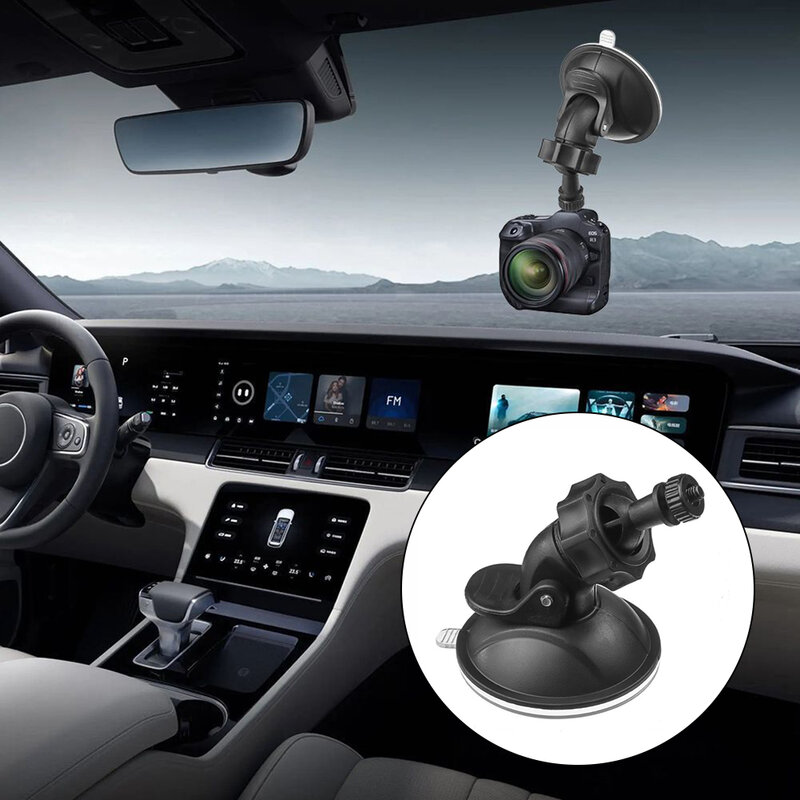 Universele Auto Video Recorder Zuignap Mount Recorder Beugel Abs Dashcam Houder Camera Stand Zuignap Draaibaar Accessoire