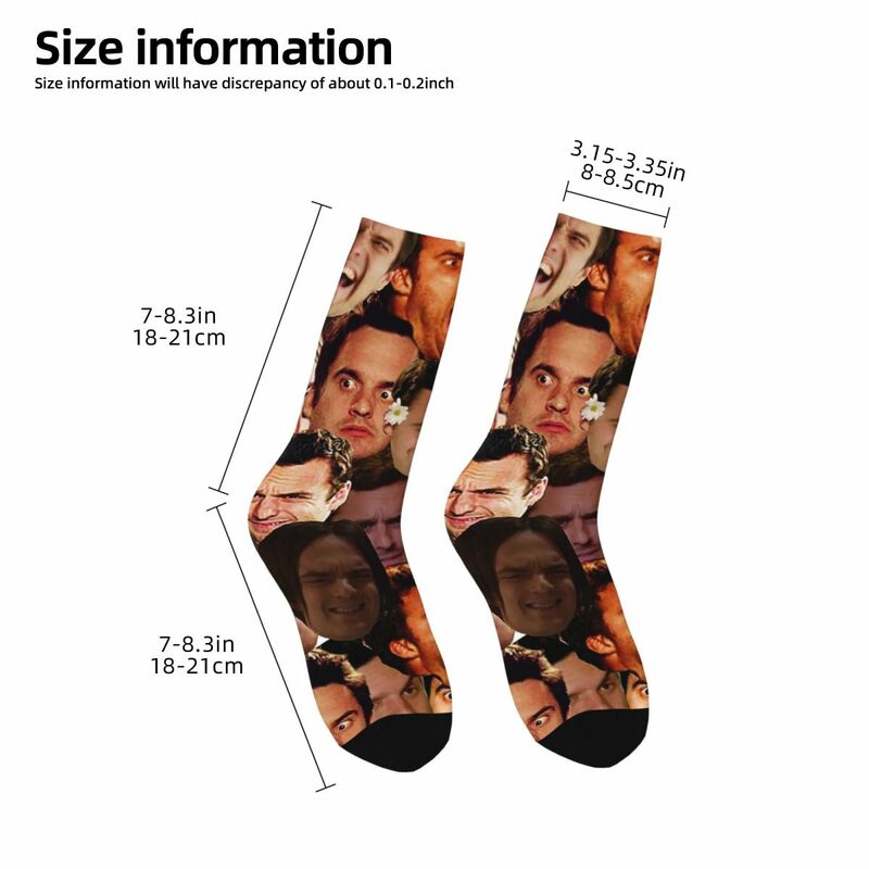 Носки Nick Miller, Супермягкие чулки в стиле Харадзюку, всесезонные длинные носки, аксессуары для мужчин и женщин, подарок на день рождения