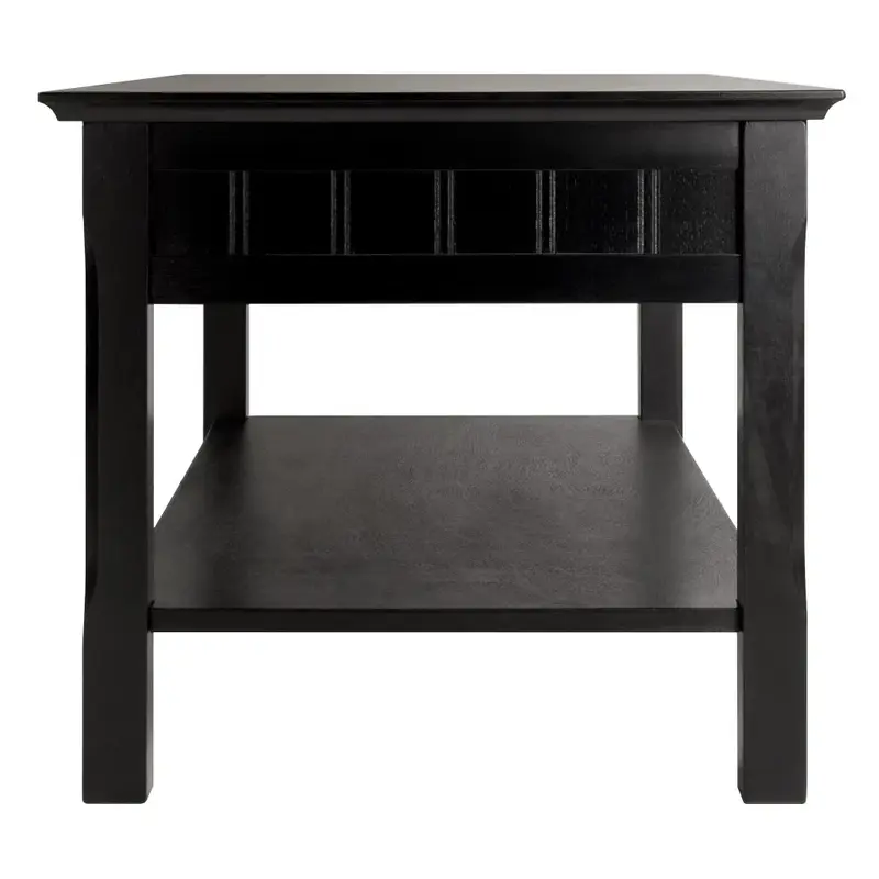 Деревянный журнальный столик из древесины с двумя выдвижными ящиками, черная отделка, обеденный стол для гостиной, журнальные столики, обеденные Мезы, низкая гостиная, для дома