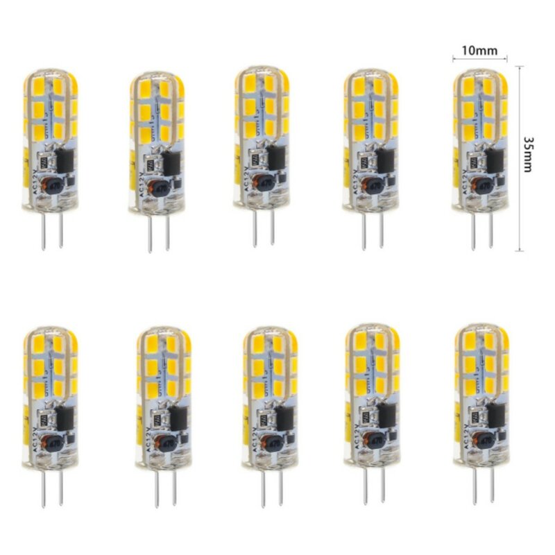 10Pcs G4 Lamps Light Bulbs 3W 5W 7W 9W 3014SMD AC DC 12V 220V 2-Pin Bulb Warm Whitereplacement of 20W halogen lamp Free Shipping