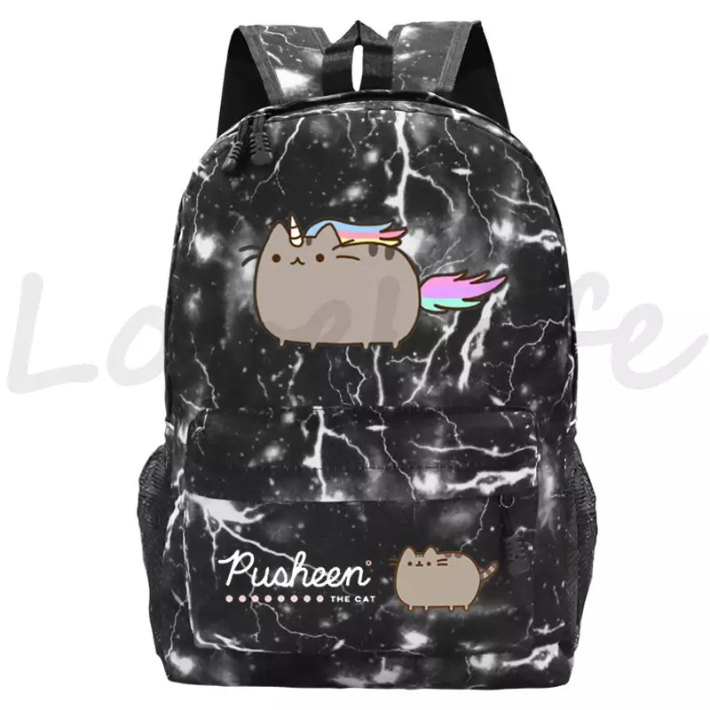 Plecak szkolny kot kreskówkowy dzieci torby szkolne Anime chłopcy dziewczyny z powrotem do szkoła prezent plecak Mochila 16 Cal plecak