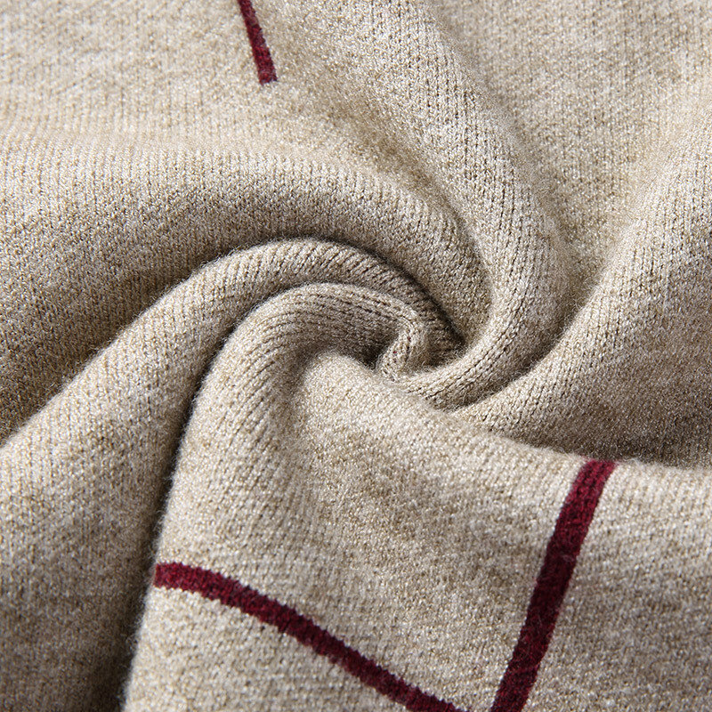 Suéter de punto con cuello redondo para hombre, Jersey informal ajustado y transpirable, ropa de otoño e invierno, novedad de 2023