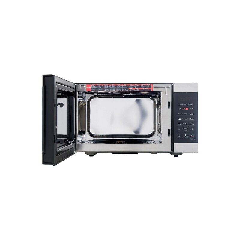 2023 New Galanz 0.9 Cu. Ft. Air Fry Countertop Microwave, 900 Watts, Stainless Steel