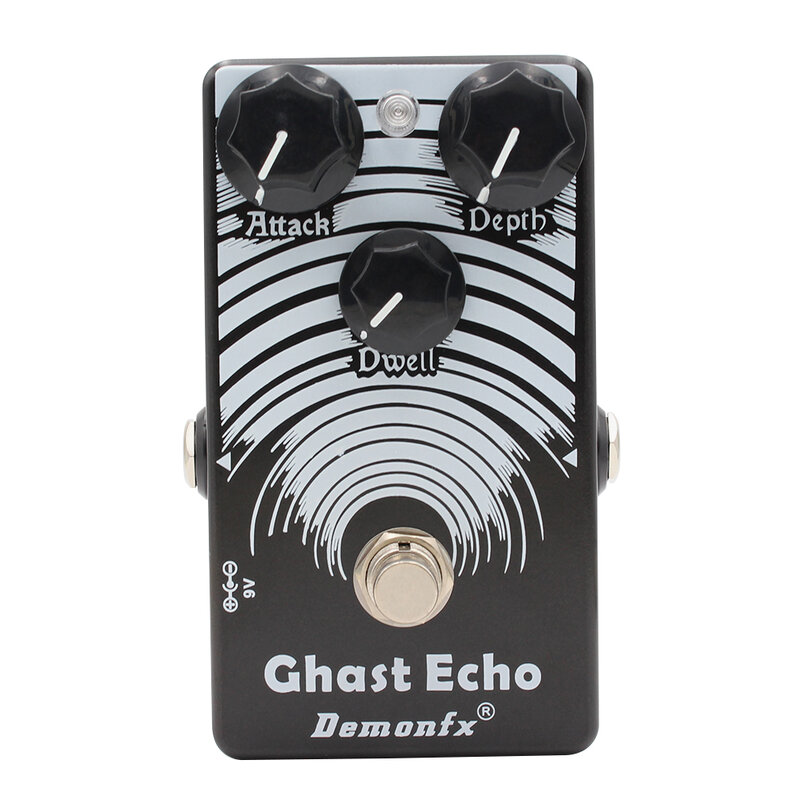 Demonfx-Ghast Echo Guitar Effect Pedal,Reverb Echo And True Bypass, New