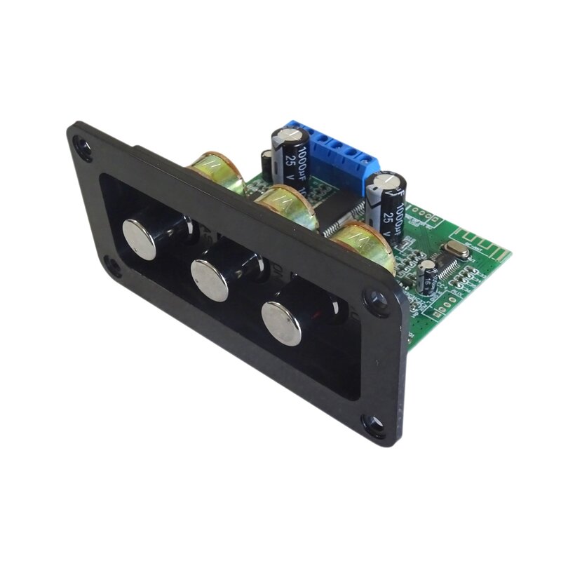Mini Bluetooth 5.0 Power Amplifier Stereo 2X26W 8 Ohm Speaker Sound Amplifier Treble Bass Tone Adjustment Home Audio Amp