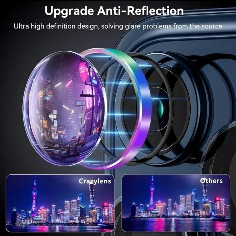 Custodia protettiva per obiettivo della fotocamera luminosa per IPhone 14 Plus 13 15 Pro Max 12 Mini 14Pro 11Pro custodia per pellicola ad anello in vetro temperato incandescente
