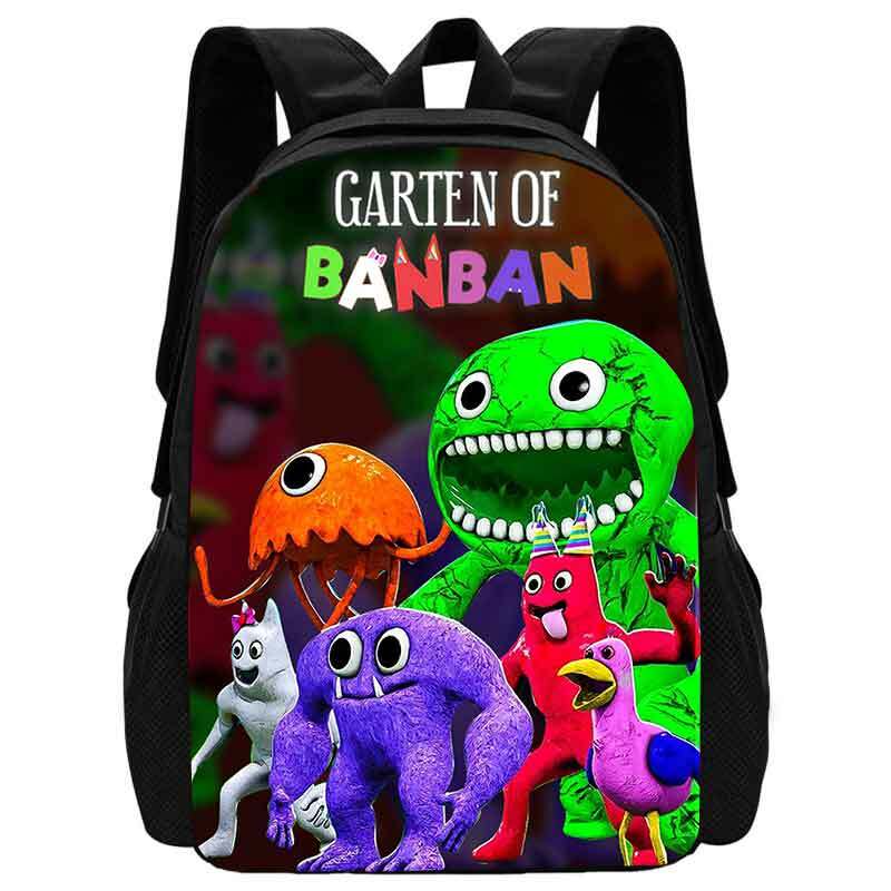 Garten z BanBan torby szkolne dla chłopców dziewcząt Mochila z plecak dla dzieci szkoły z kreskówek, lekka waga torby dla dzieci najlepszych zabawki prezentowe