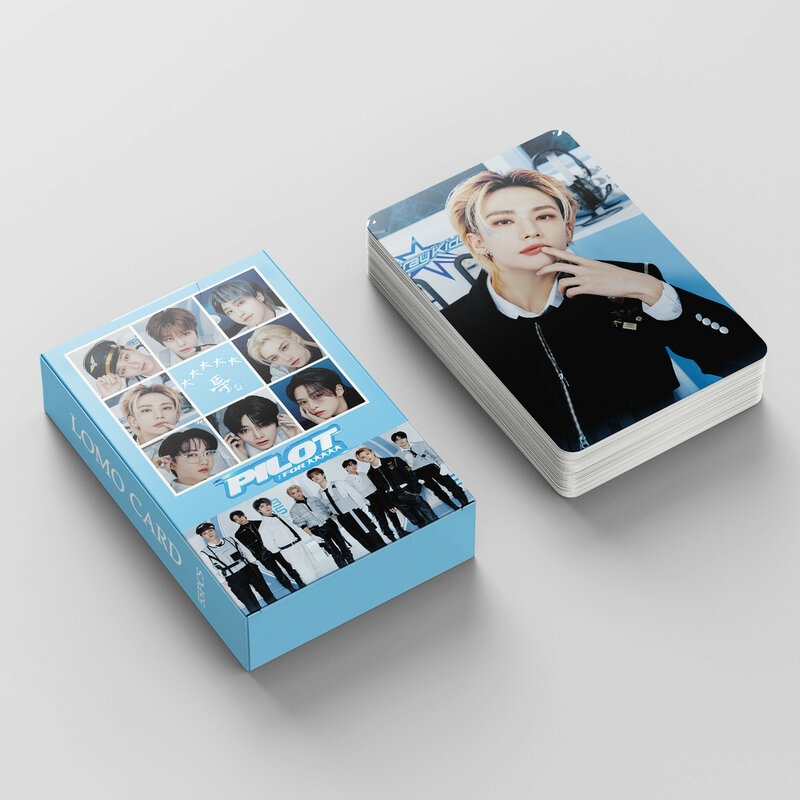 55 шт./набор, фотокарточки для мальчиков 55pcs/set Kpop Stray Kids Fan Meeting Album Lomo Cards Photocards Boys Photo Card Straykids Postcard Fans Gift
