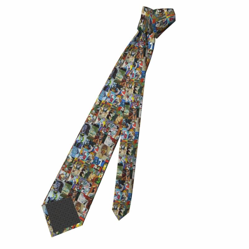 Niestandardowe krawaty artystyczne Pablo Picasso męskie modne jedwabne krawaty artystyczne na imprezę