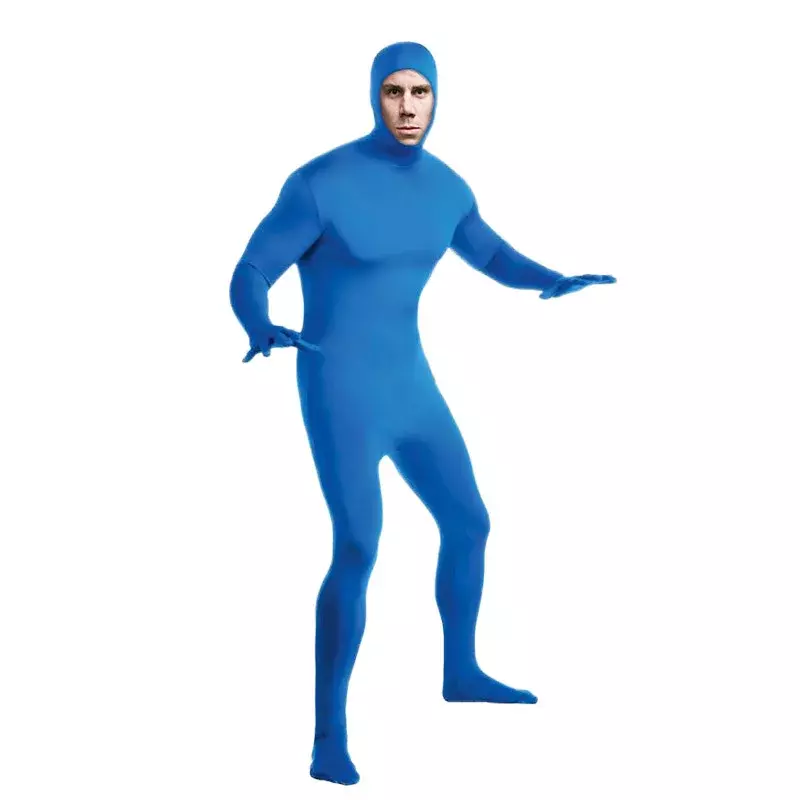 Adult Full Body Zentai Suit Costume for Halloween Men Second Skin Tight Suits Spandex Nylon Bodysuit Cosplay Costumes Stage Show