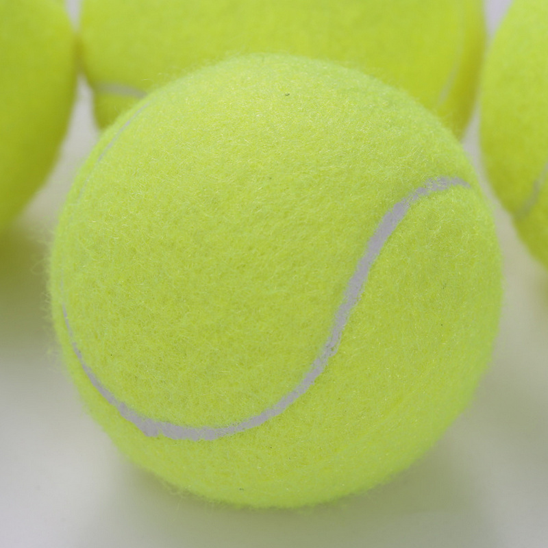 1 Buah Bola Permainan Profesional Latihan Tenis Karet Tahan Elastisitas Tinggi Bola Pijat Olahraga Bola Tenis 2021 Bola Tenis Karet