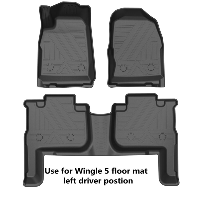 Коврики для автомобиля HAVAL Wingle 5, коврики для автомобиля Wingle 5, коврики для автомобиля Wingle 5, полный комплект, отделка, подходит для Wingle 5, водонепроницаемые коврики для пола