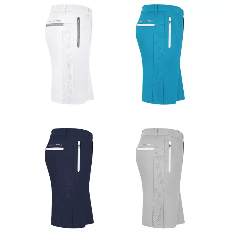 Calça leve alta elástica masculina de secagem rápida, impermeável, calça esportiva, PGM Golf, tamanho grande, verão, KUZ057