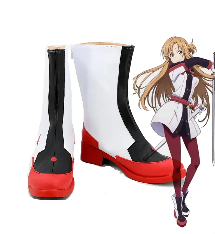 Sword Art Online: fatalne buty typu Bullet Asuna Cosplay wykonane na zamówienie