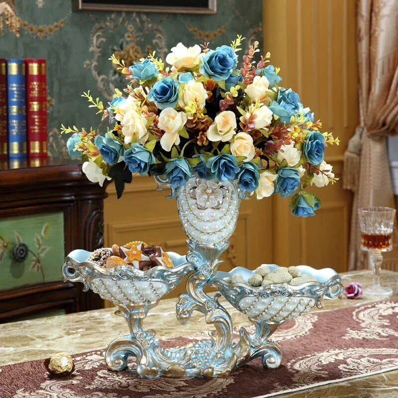 アンティークの花の形をした樹脂製の花瓶,装飾品,手作りの植木鉢の吊り下げ,リビングルームやオフィスの装飾用