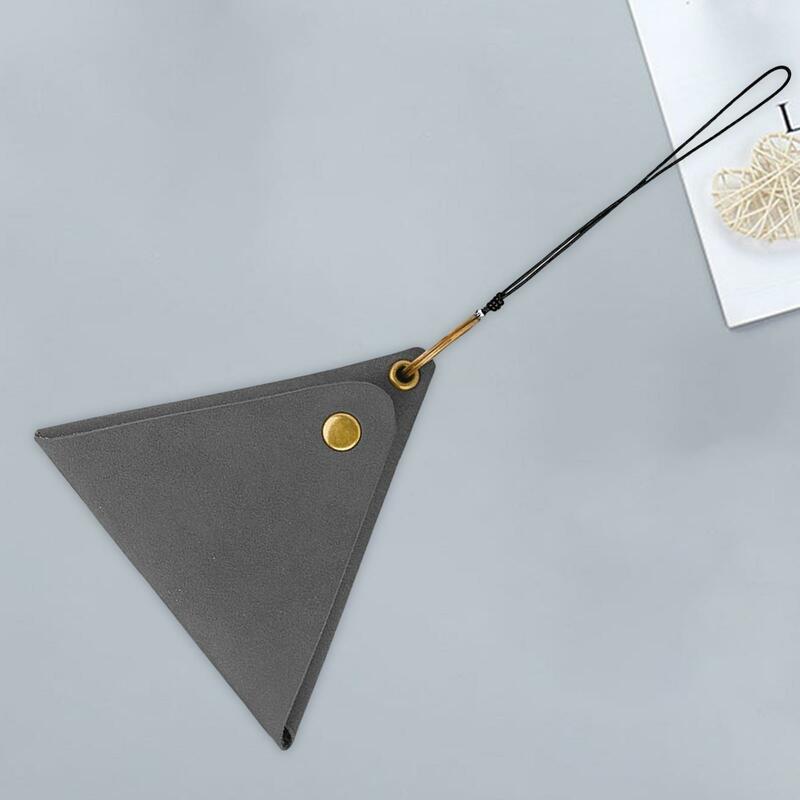 装飾的なPUレザーハンギングネックポーチ、取り外し可能なストラップ財布、2-4パック