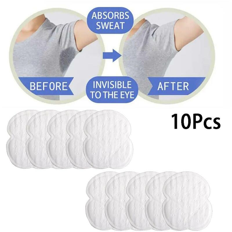 10PCS Underarm Sweat Pads Armpit Absorbing Sweat Pad Deodorant Disposable Anti Sweat Perspiration Linings Sweat Stickers