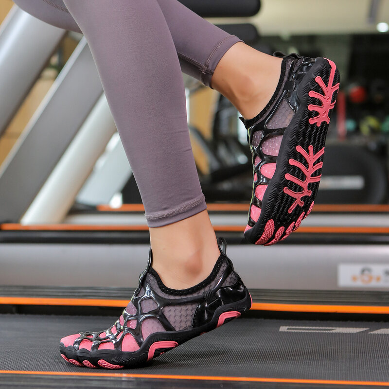 Модные дизайнерские сандалии для мужчин и женщин, быстросохнущие пляжные туфли для воды, нескользящие спортивные кроссовки для плавания и дайвинга, фитнеса, 2023