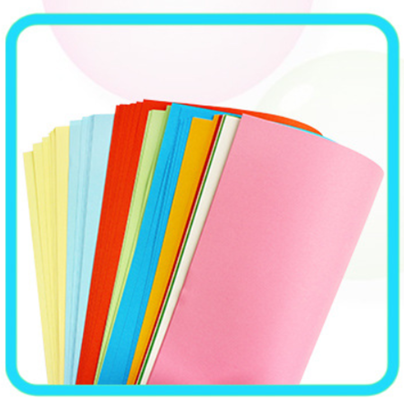 Square Color Children's Origami Mix 10 Color Handmade Colored Paper Colored Handmade Paper ZCZZ016