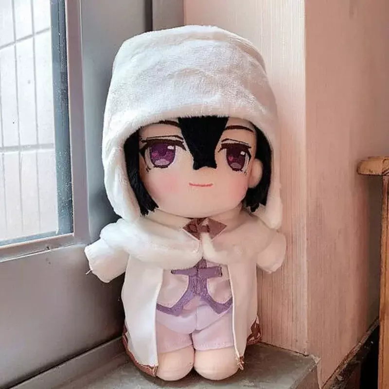 20cm Japanese Anime Bungou Stray Dogs Fyodor Dostoyevsky Kawaii Cosplay DIY Clothes Change Dolls Plush Toy Dress Up Figures Gift