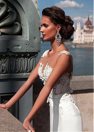 Gaun pernikahan tanpa lengan leher V rendah putri duyung Boho jubah 2024 gaun pengantin tanpa lengan gaun pengantin vestidos de novia