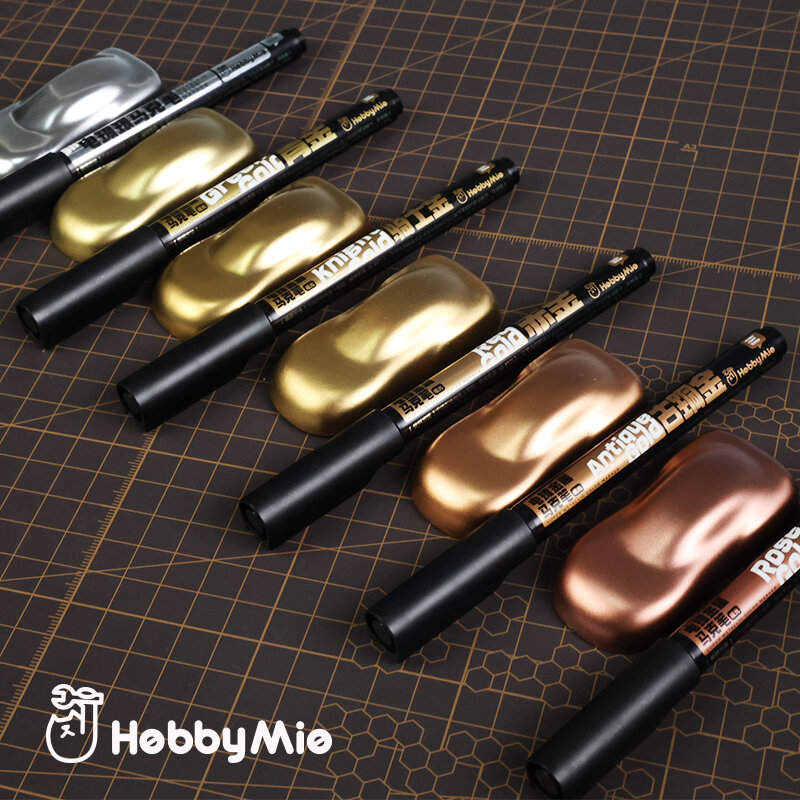 Hobby Mio modelo de herramienta, pluma de marca aceitosa, Serie de bolígrafo de marca de metal galvanizado