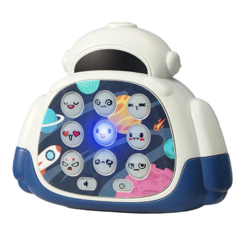Whack Game Mole Pounding Toys Developmental Toy Astronaut Shape Early Education Story Machine For Stress Reliever Handheld
