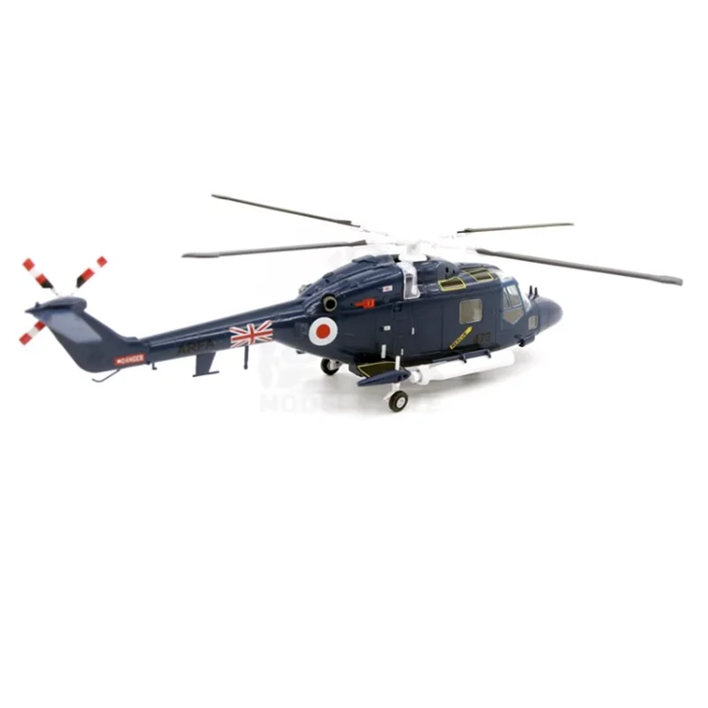 Helicóptero de la Marina Real LYNX Lynx MK-3, modelo de plástico, juguete a escala 1:72, colección de regalos, decoración de exhibición de simulación para regalos para hombres