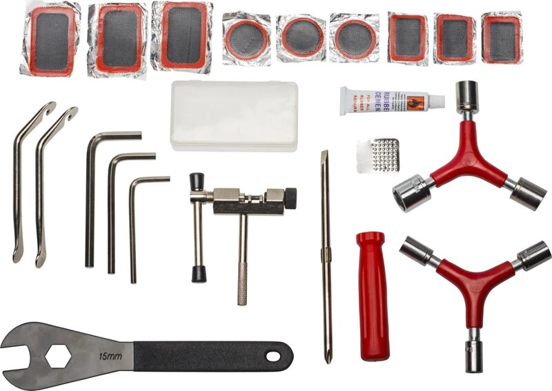 مجموعة أدوات إصلاح المنزل من بلاكبيرن ، أداة الدراجة