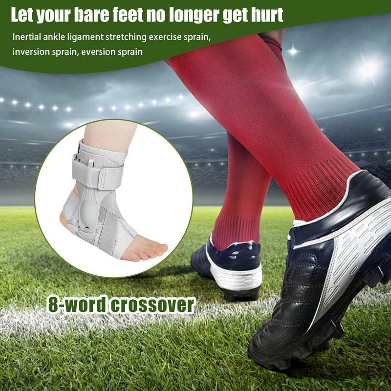 Penahan pergelangan kaki untuk wanita, penstabil penopang pergelangan kaki dapat diatur nyaman elastis bernapas