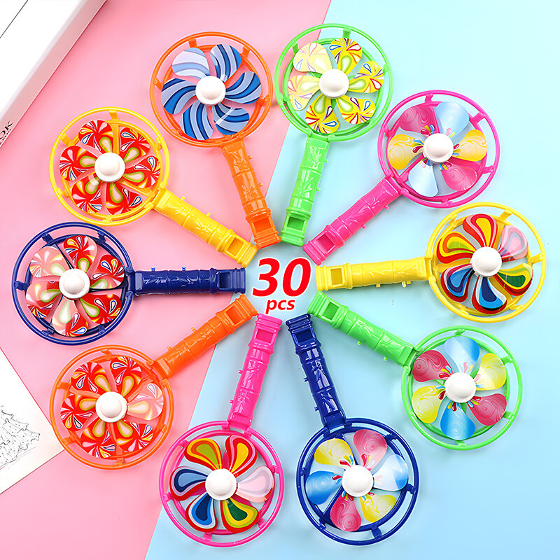 20 Stuks Schattig Fluitje Windmolen Lawaai Maker Bulk Speelgoed Voor Kinderen Verjaardagsfeestje Gunsten Pinata Vulling Baby Jongens Meisjes Carnaval Prijzen