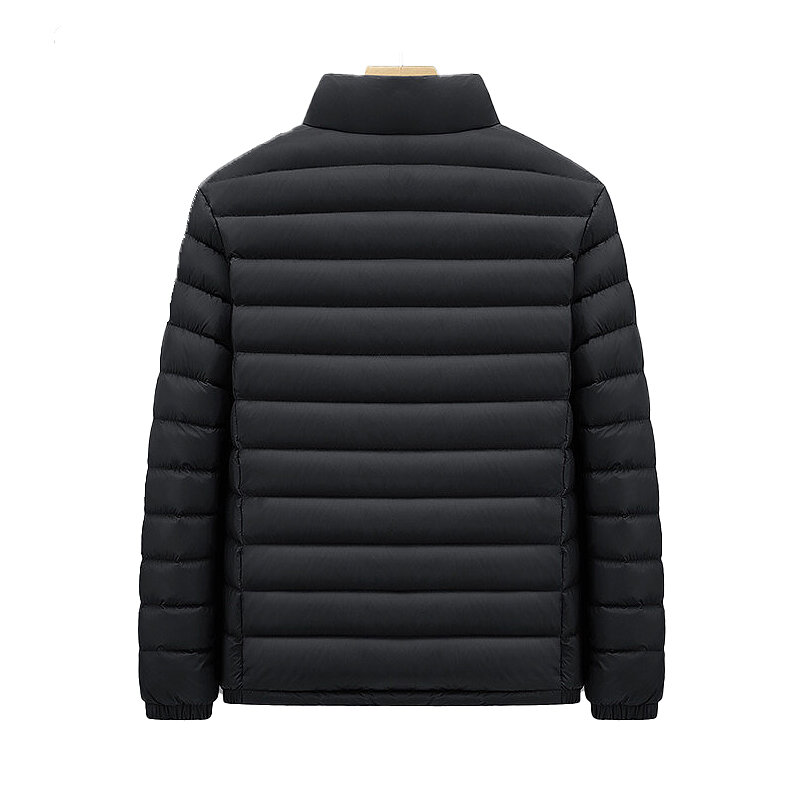Arazooyi 남성용 겨울 재킷, 초경량 따뜻한 덕 다운 재킷, 캠핑 하이킹 코트, 야외 방풍 퍼퍼 재킷 플러스 사이즈