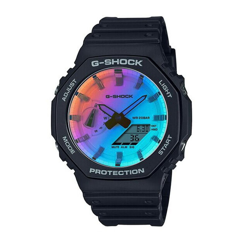 G-SHOCK GA-2100 Herenhorloges Quartz Mode Casual Multi-Functionele Schokbestendige Led Wijzerplaat Dual Display Outdoor Sport Man Horloge