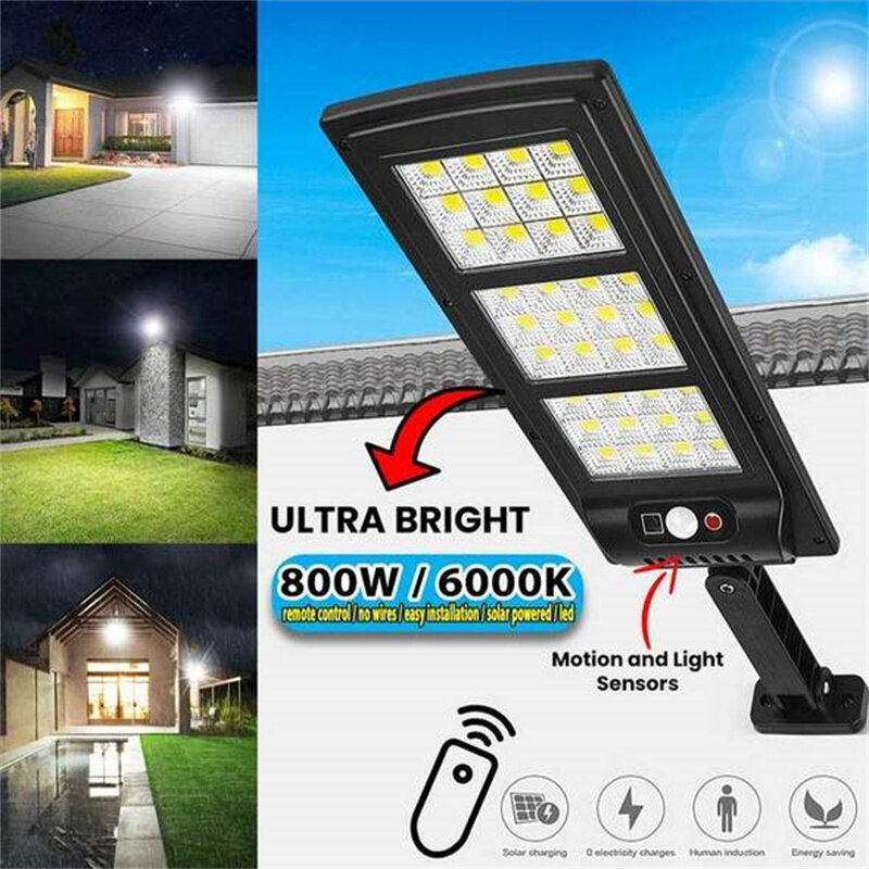 Remote Control Street Light Sun Protection Multi-function Lamp For Garden