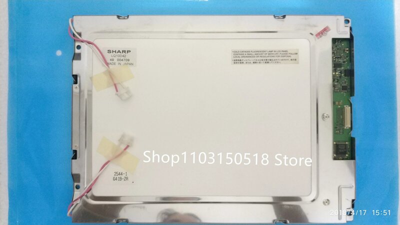 10.4 인치 LCD 패널, LQ10D42, LQ10D421, 640*480, 테스트 완료, 90 일 보증
